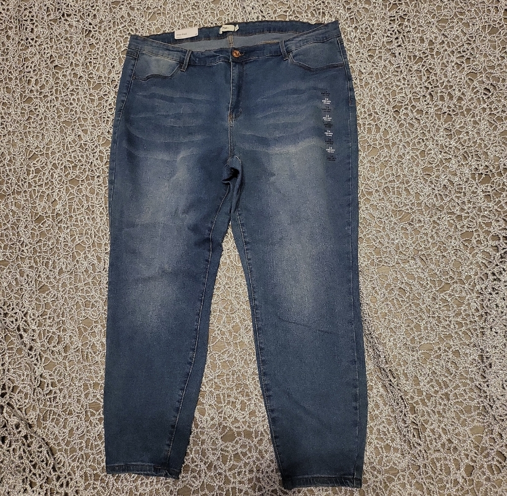 Premiere Denim by rue21 Dark Blue Skinny Jeans